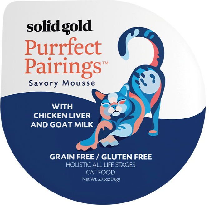 Solid Gold Purrfect Pairings With Chicken Liver & Goat Milk